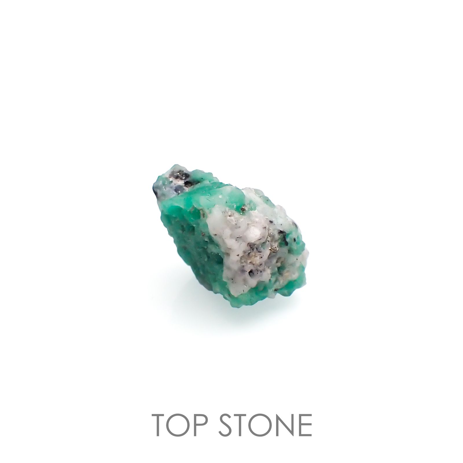 エメラルド原石 コロンビア産 15.09ct[220115501]14.5x13.9mm前後