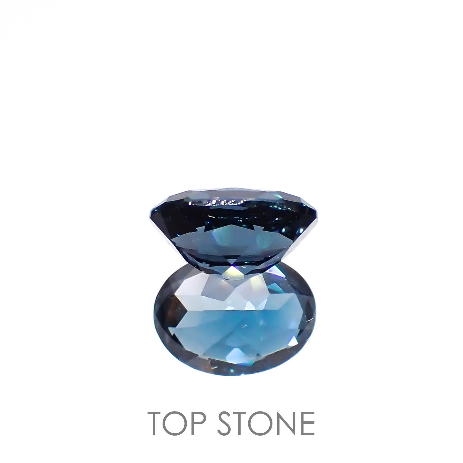 ロンドンブルートパーズ ブラジル産 1.53ct[221219299]8.1x6.1mm前後