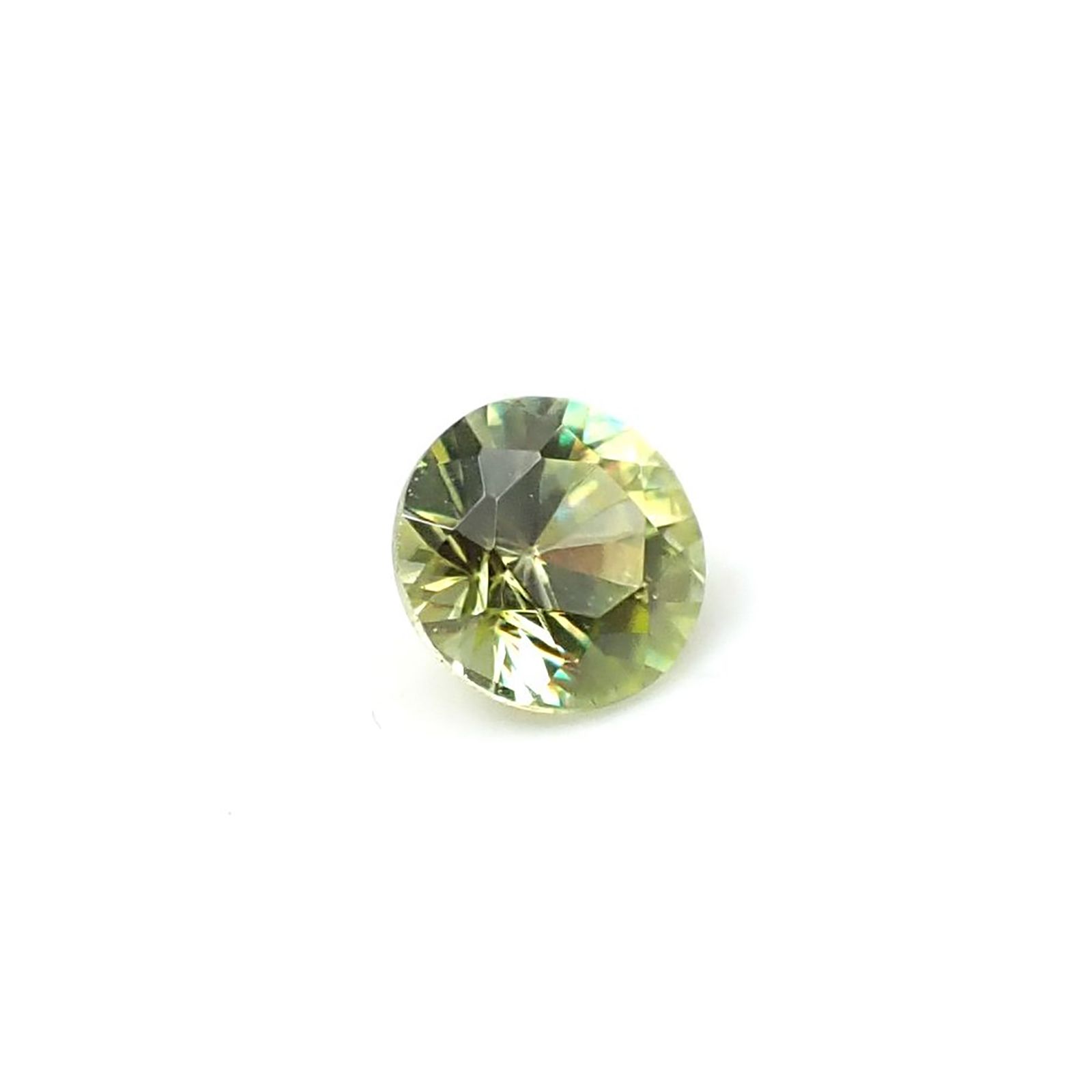 スフェーン(宝石名スフェーン)マダガスカル産 識別済 0.37ct / 4.6x4.5mm前後 [251231366]