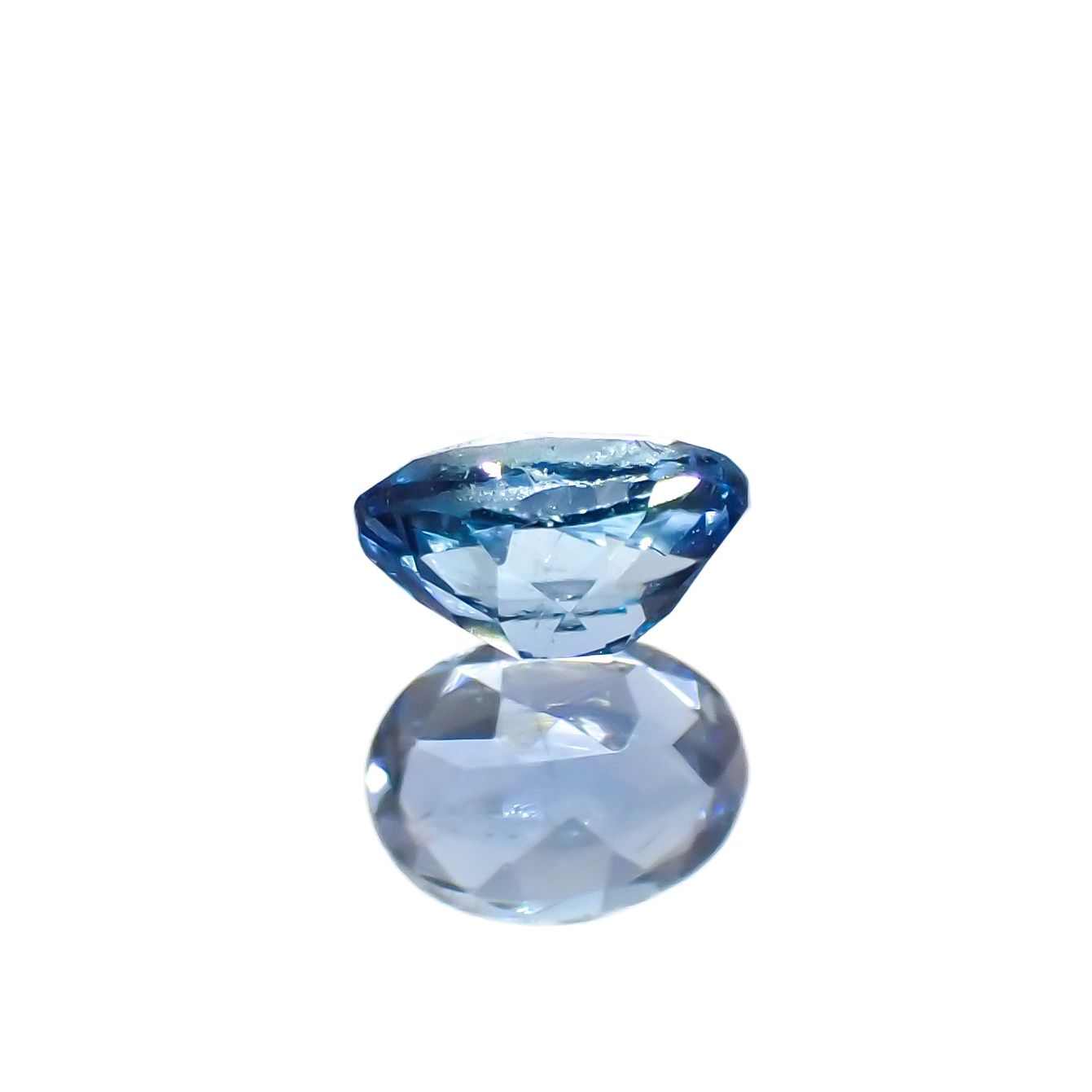 サンタマリアアクアマリン ブラジル産 0.16ct[230923517]4.1x3.1mm前後