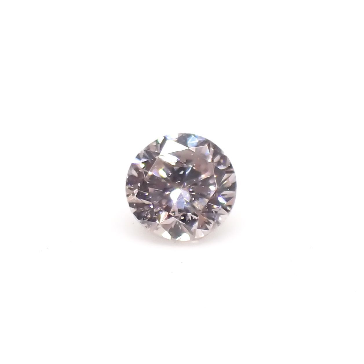 ピンクダイヤモンド (宝石名ダイアモンド)I-1 / VERY LIGHT PINK 0.038ct ソ付(CGL)[220716974]2.07x2.12mm前後