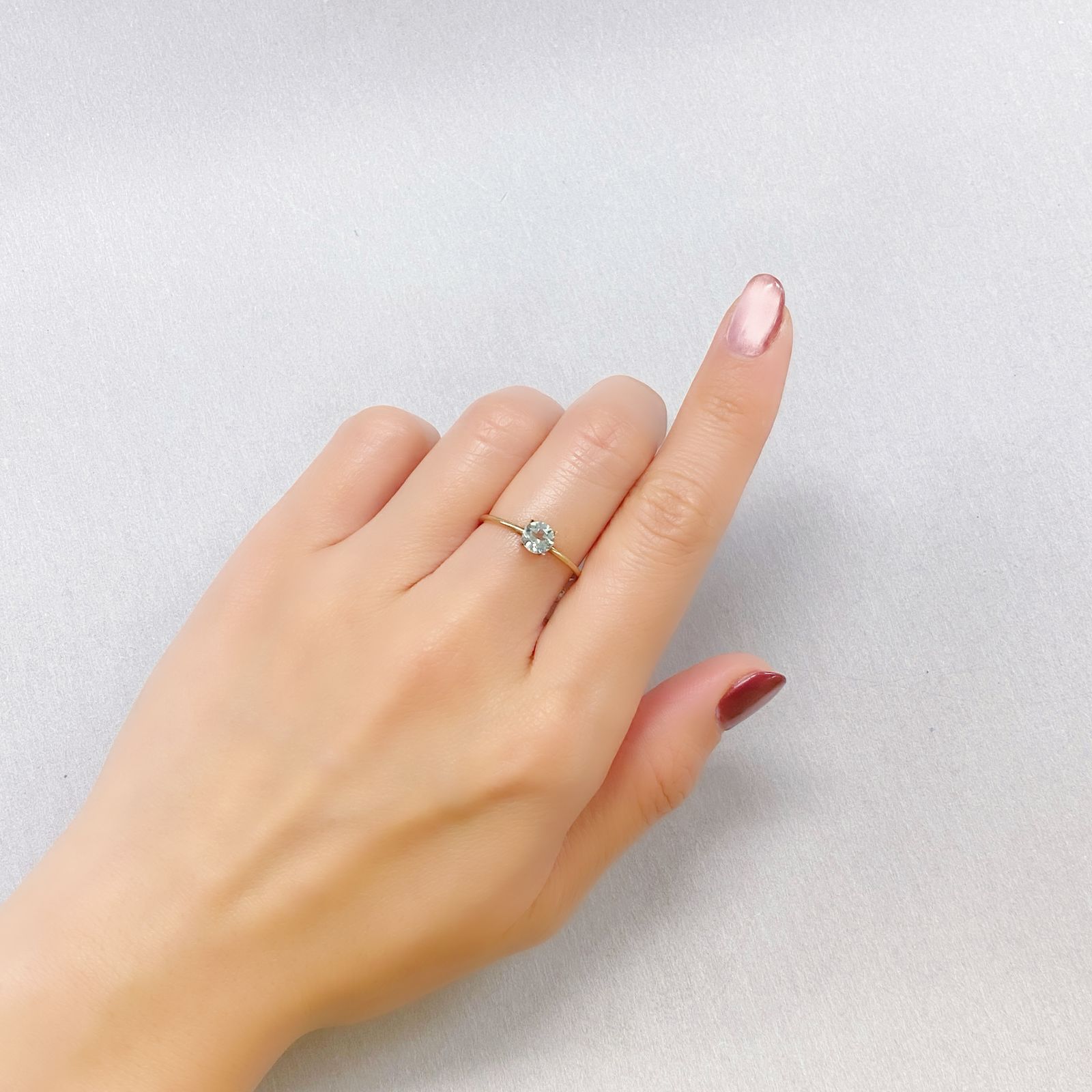 モンテブラサイト(宝石名モンテブラサイト)マダガスカル産 0.45ct 識別済[241229659]5x5mm前後
