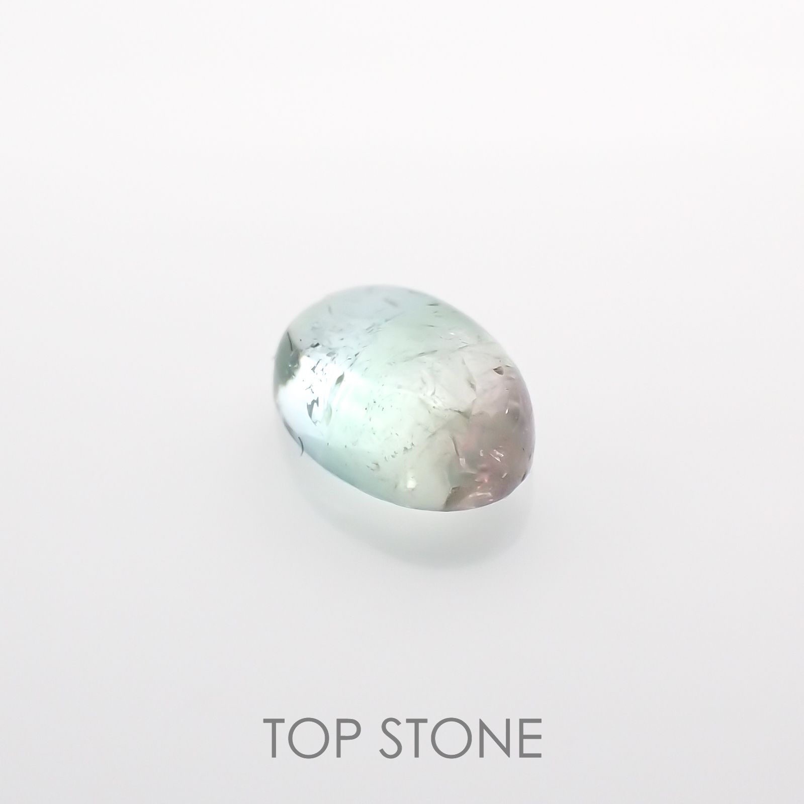 バイカラートルマリン コンゴ民主共和国/アフリカ産 0.48ct[220817362]5.7x3.9mm前後