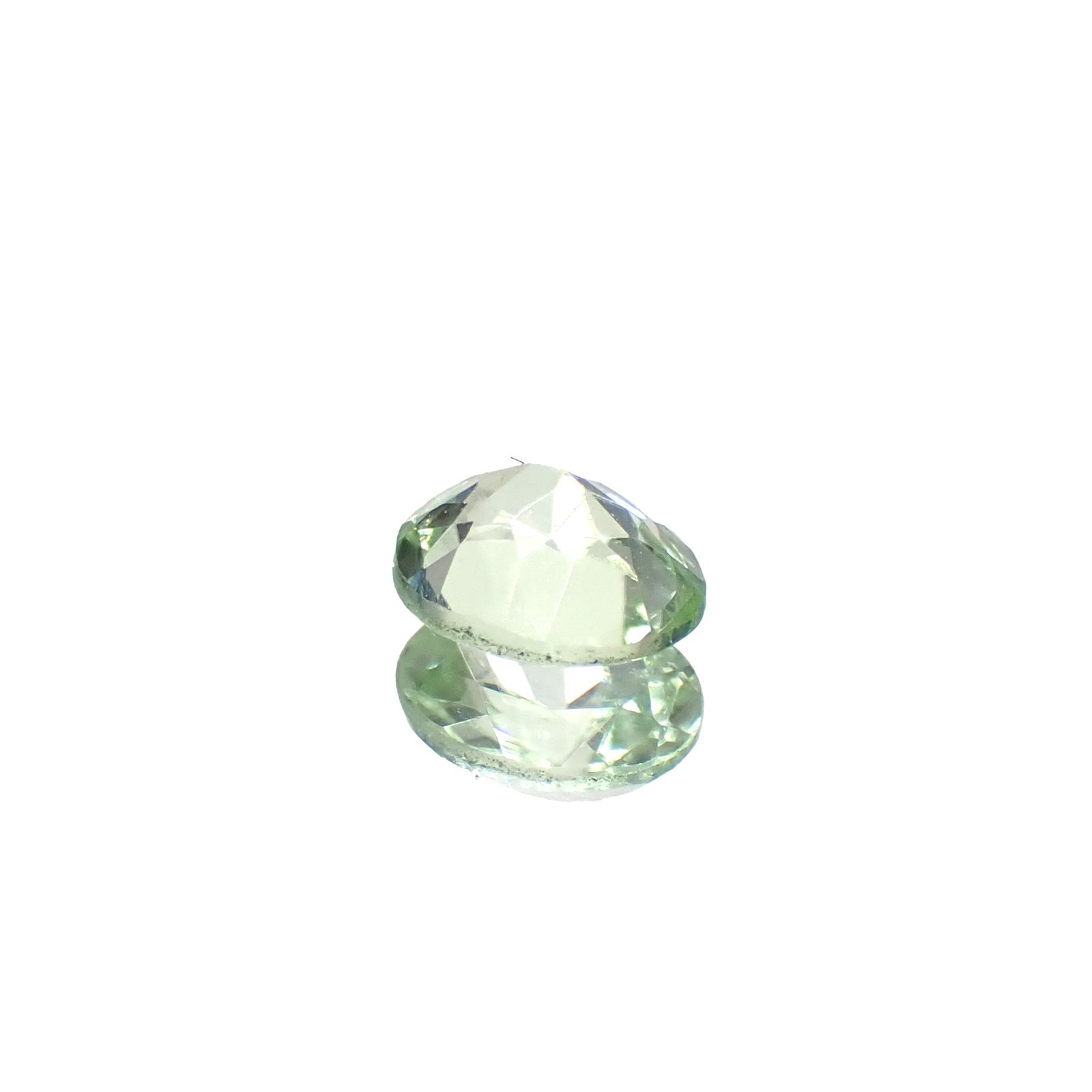 ミントペリドット パキスタン/ノルウェー産 0.40ct [250730640]5.2x4.2mm前後