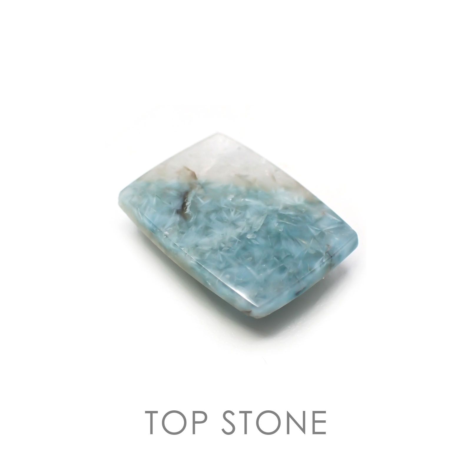 パライバクォーツ(宝石名ギラライト イン クォーツ) ブラジル産 6.98ct 識別済[210310285]15.2×11.2mm前後