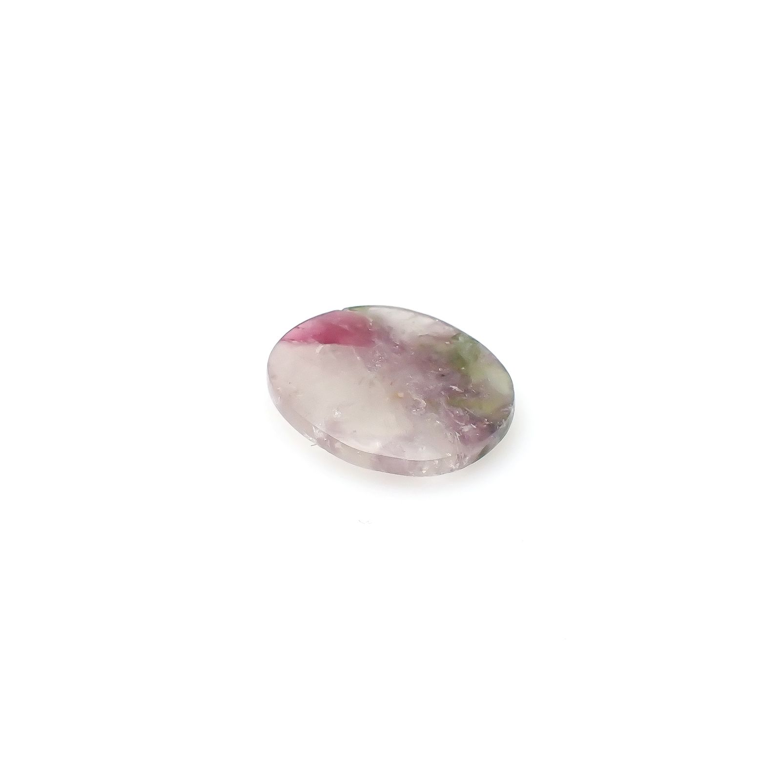 ウォーターメロントルマリンインクォーツ ブラジル産 9.79ct[240427188]19.1x16.2mm前後