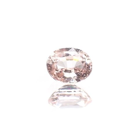 ピンクサファイア(宝石名ピンク・サファイア) マダガスカル/スリランカ産 識別済 0.57ct / 5.3x4.2mm前後 [210712556]