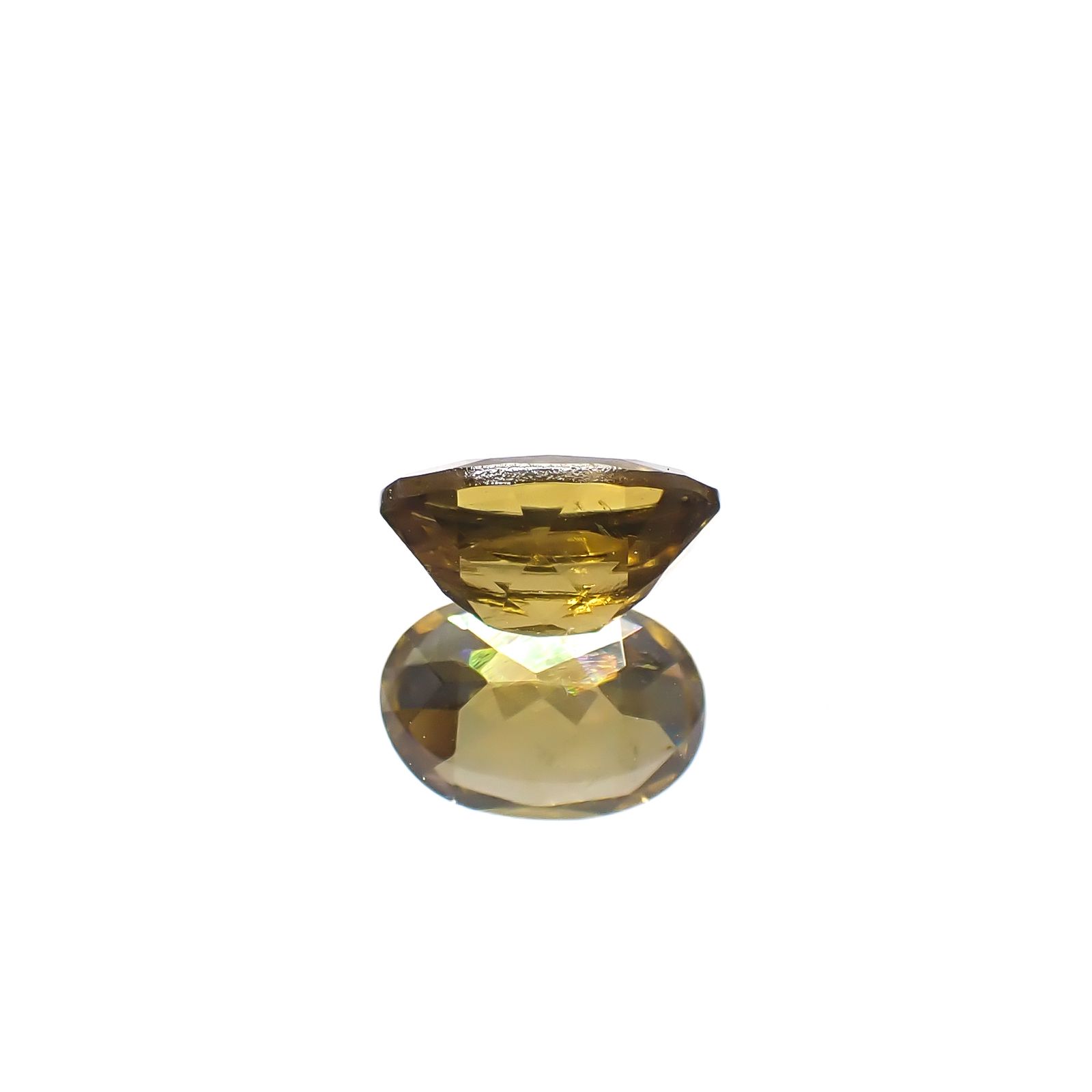 イエロージルコン スリランカ/カンボジア産 1.21ct[240728531]7.2x5mm前後