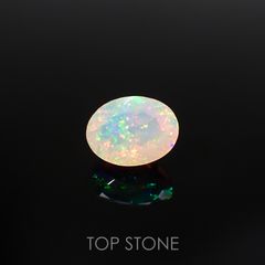 エチオピアオパール(宝石名オパール)エチオピア産 0.89ct 識別済[220114787]8x6mm前後