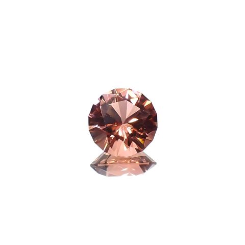 ◇カスタムカット◇オレンジトルマリン コンゴ産 3.13ct[231224528]9.6x9.6mm前後