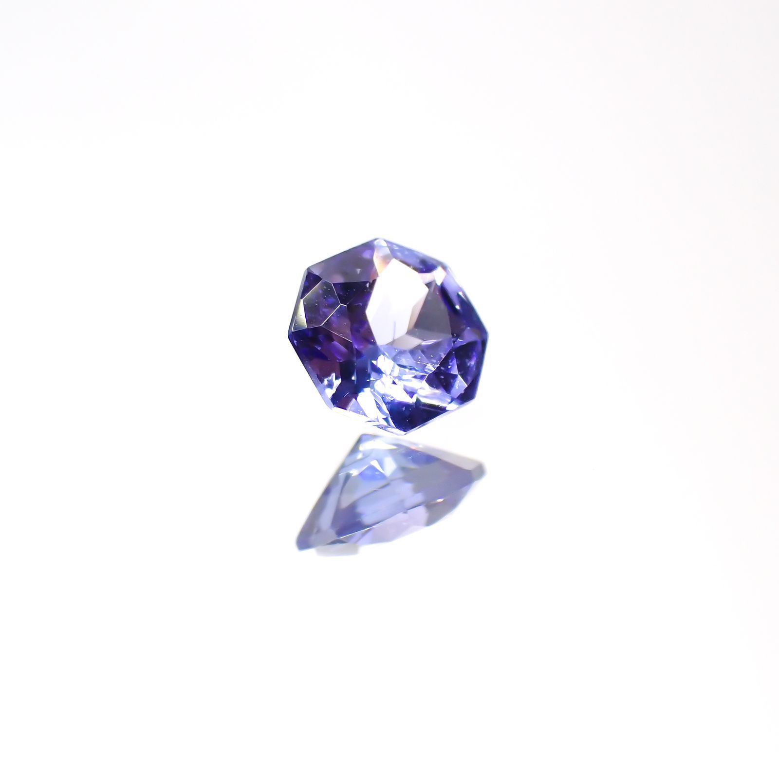 ◇オクタゴンカット◇タンザナイト(宝石名タンザナイト)タンザニア産 0.27ct 識別済[220113847]4.1x4mm前後