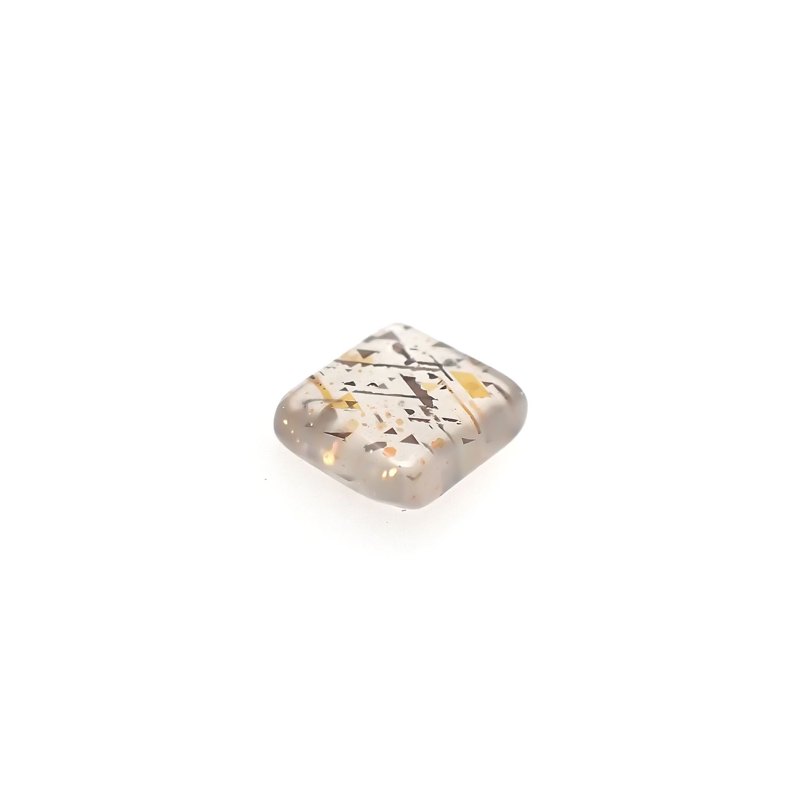レインボーラティスサンストーン オーストラリア産 0.47ct[240326521]5.1x4.9mm前後