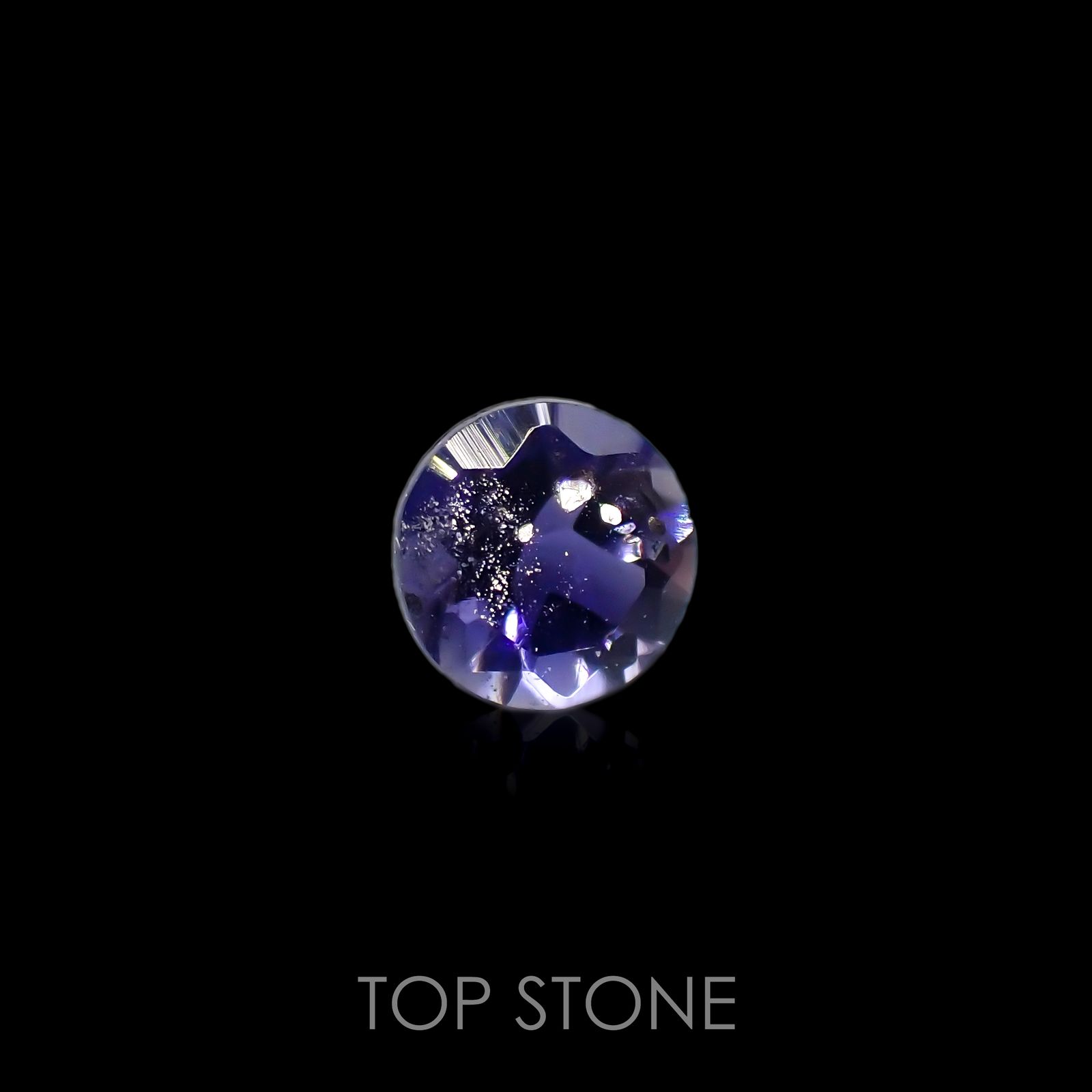アイオライトサンストーン ブラジル・インド産 ルース 0.11ct[201812398]3×3mm前後