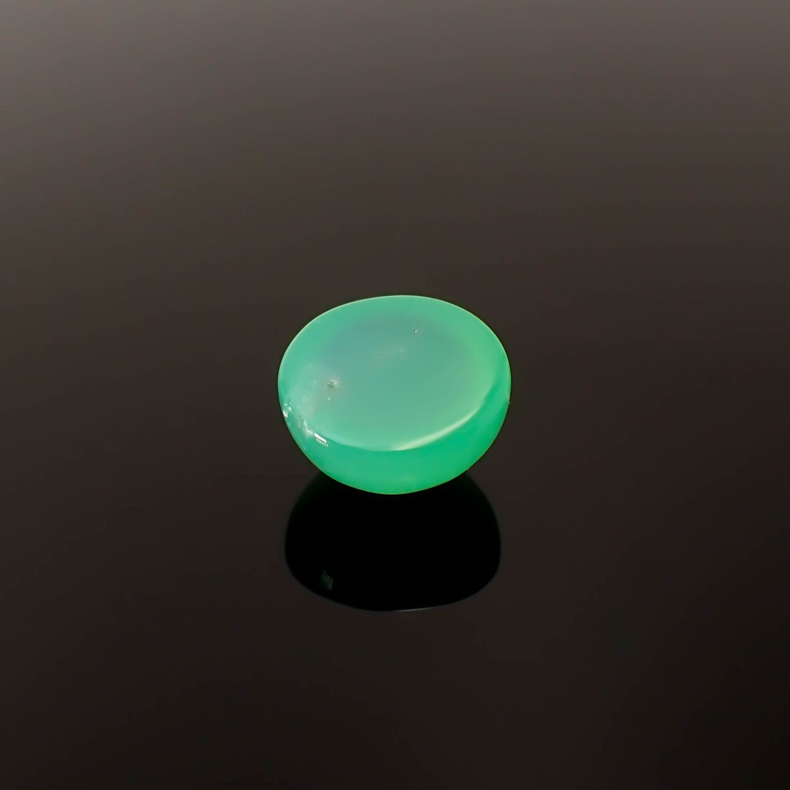 クリソプレーズ オーストラリア産 3.03ct [250730887]9.1x9.1mm前後