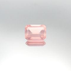 ディープローズクォーツ(宝石名ローズ・クォーツ)モザンビーク産 2.56ct 識別済[230622420]9.9x7.1mm前後