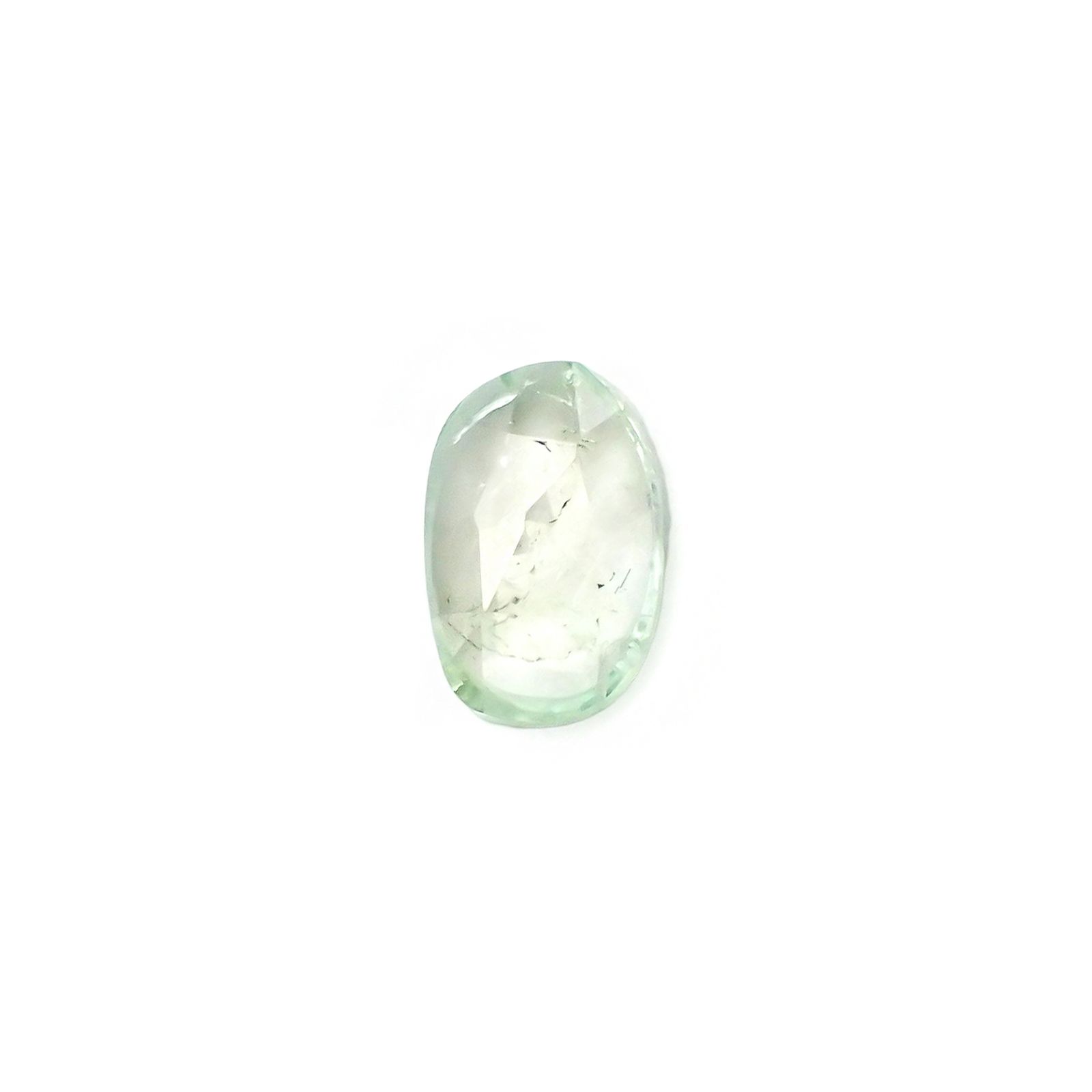 ◇ローズカット◇バナジウムコーネルピン(宝石名コーネルピン)タンザニア・タンガ州産 識別済 1.01ct / 7.7x5.1mm前後 [220115548]
