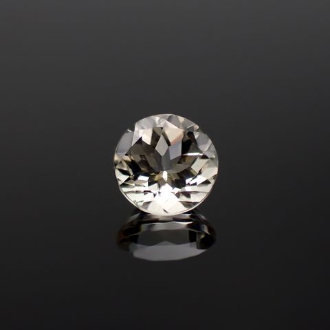 イエロースキャポライト フルオレッセンス(宝石名スキャポライト)タンザニア産 1.25ct 識別済[230722653]6.9x6.9mm前後