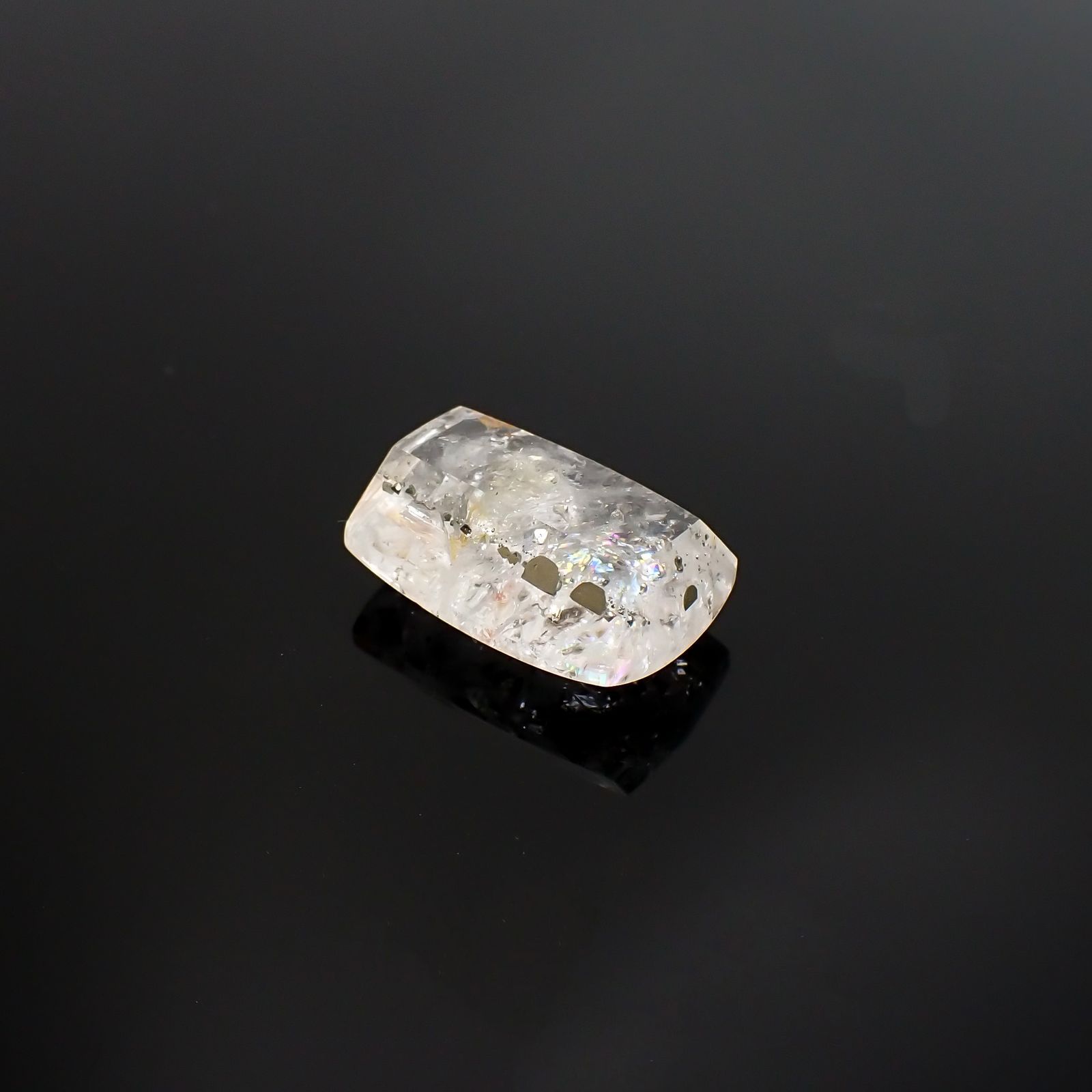 パイライトインクォーツ ブラジル産 16.70ct[220515773]18.6x12.7mm前後