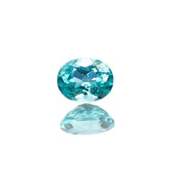 パライバトルマリン(宝石名トルマリン/別名パライバ・トルマリン)ブラジル産 識別済 0.085ct / 3x2.4mm前後 [221018769]