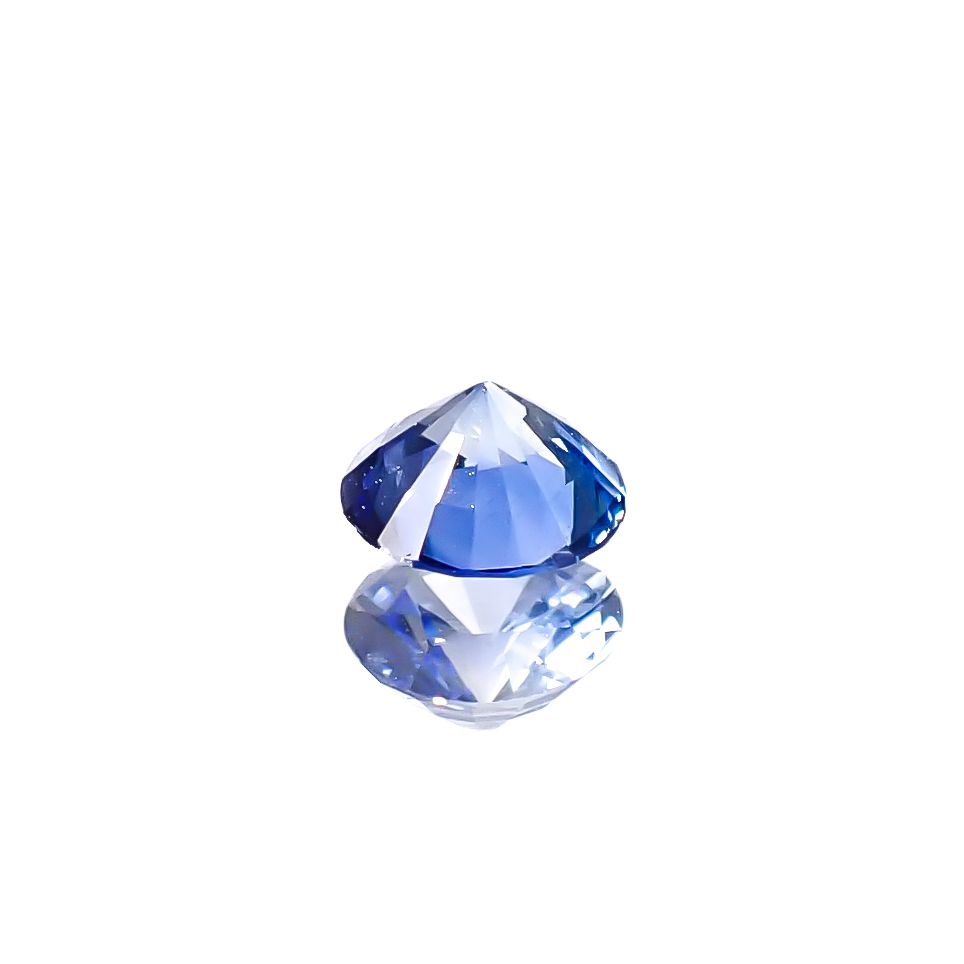 アイスブルーサファイア スリランカ産 0.26ct [250129732]3.9x3.9mm前後