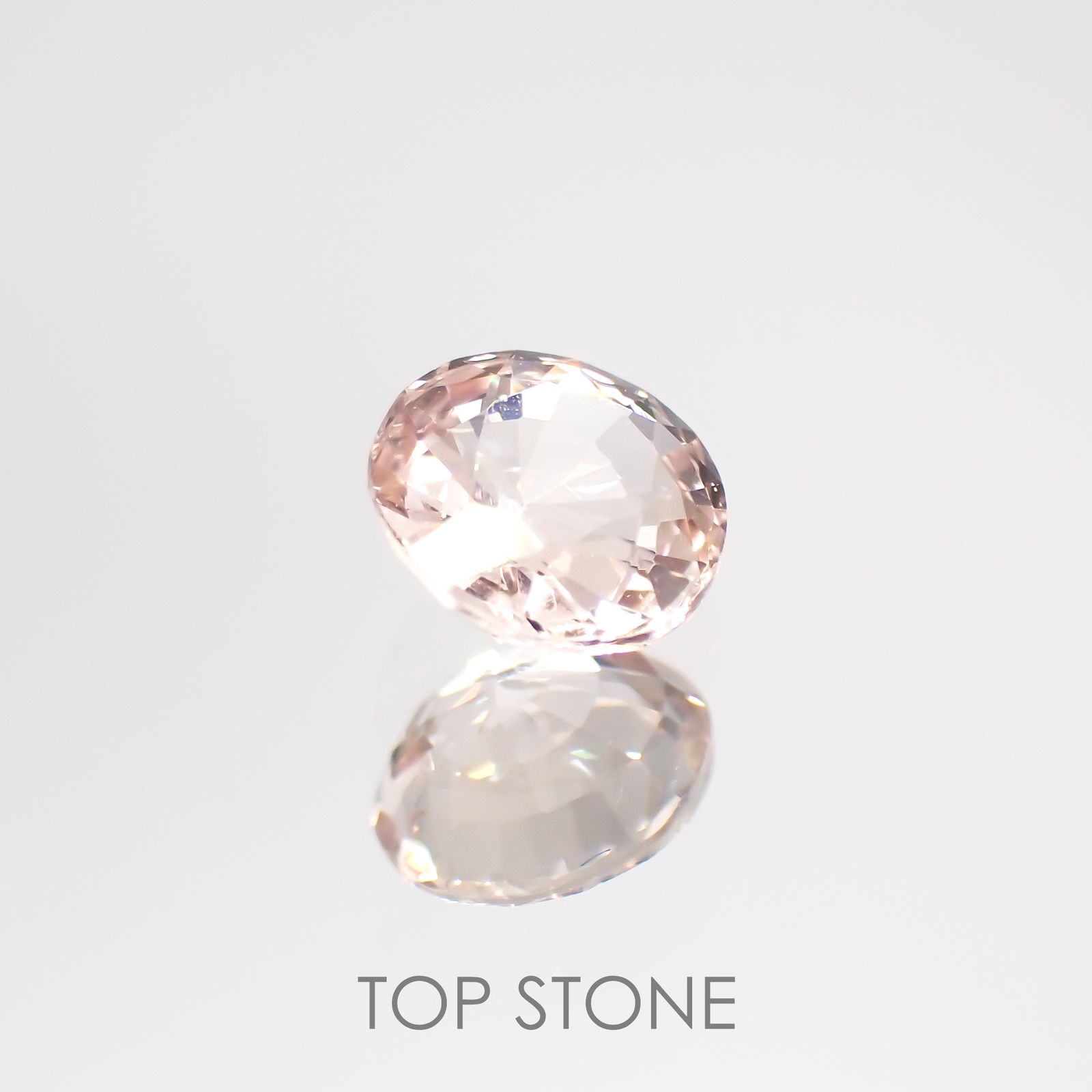 ピンクサファイア(宝石名ピンク・サファイア) マダガスカル/スリランカ産 0.35ct 識別済[210712560]4.2×4.2mm前後
