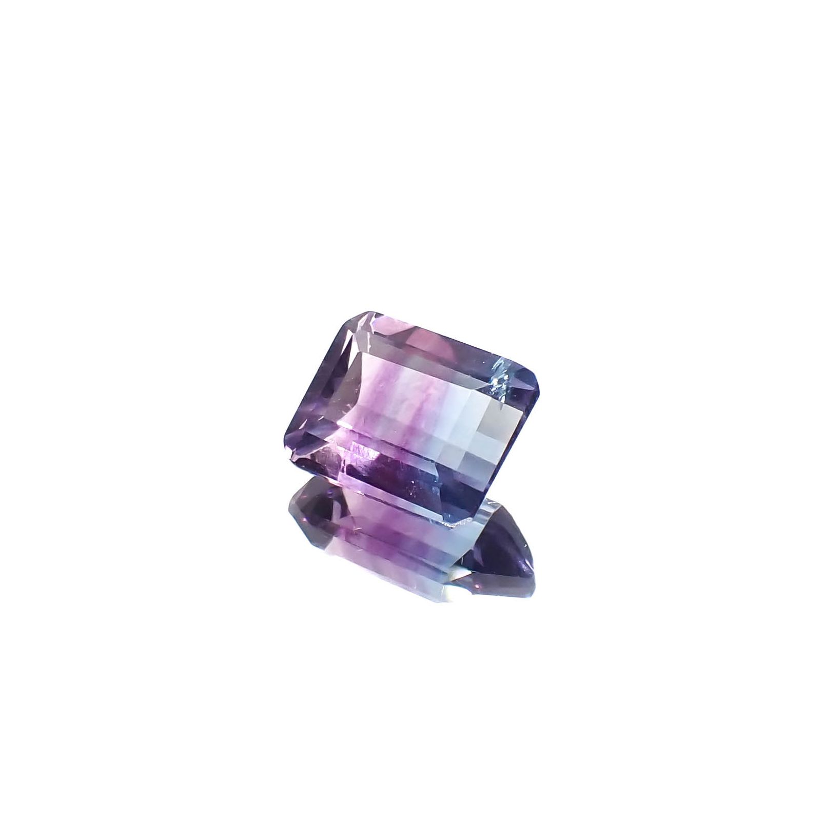 パーティカラーフローライト ブラジル産 2.69ct[230321185]9x7mm前後
