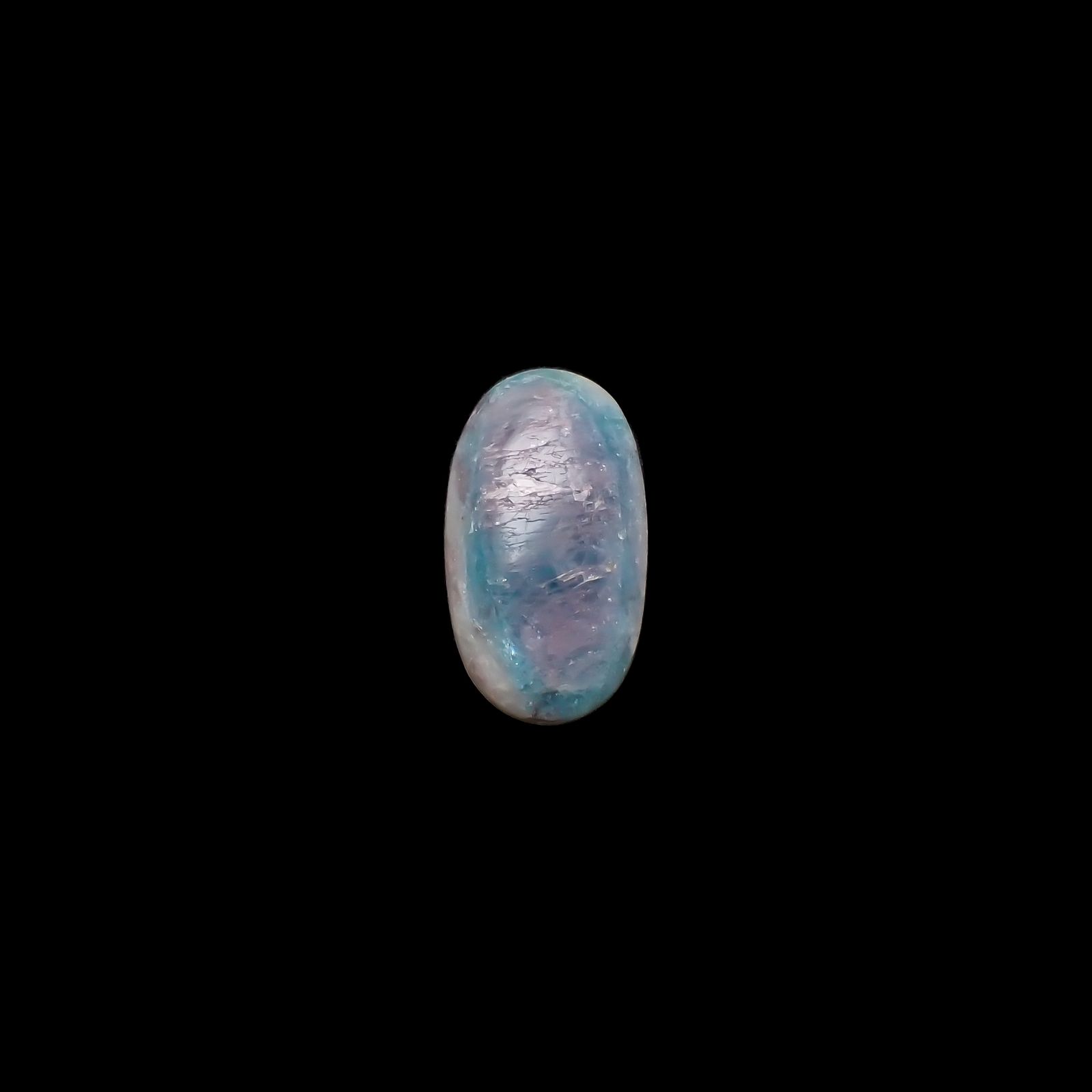 パライバトルマリンインクォーツ ブラジル産 9.87ct[240427094]19.9x11.3mm前後