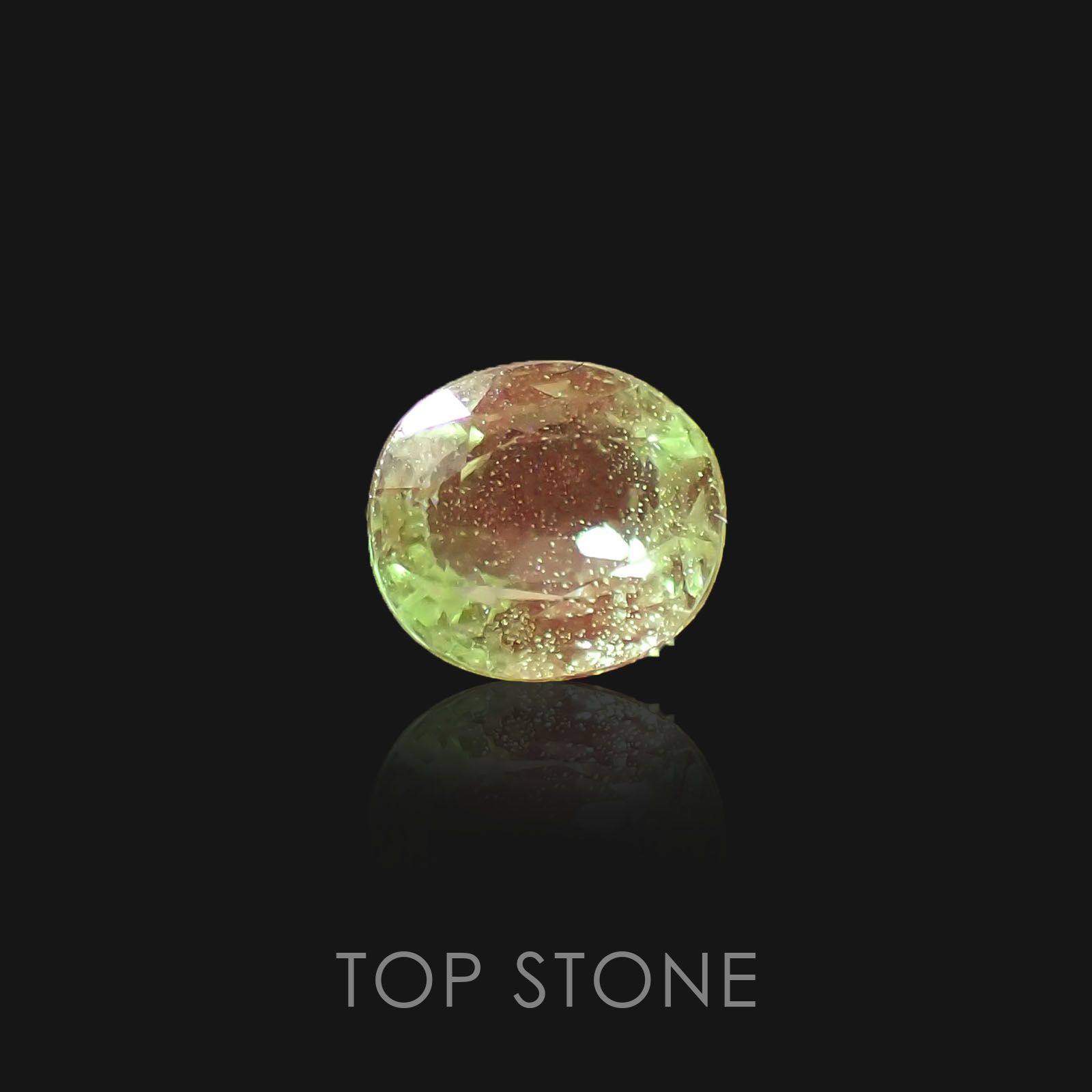 ミントガーネット タンザニア産 ルース 0.98ct[20095513]6×5.4mm前後