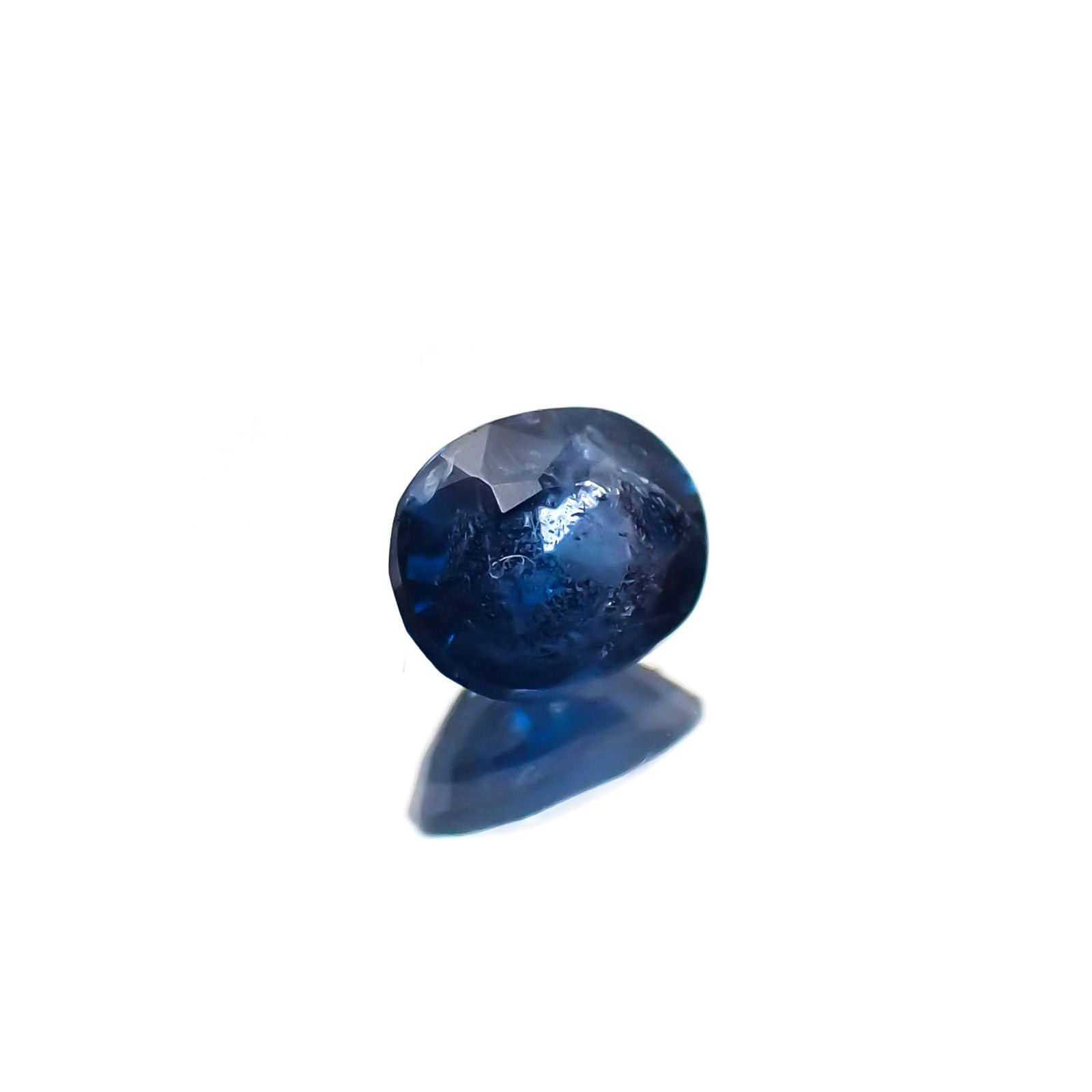 ガーナイト(宝石名含コバルト・ガーナイト) ナイジェリア産 識別済 0.22ct / 3.7x3mm前後 [260411556]