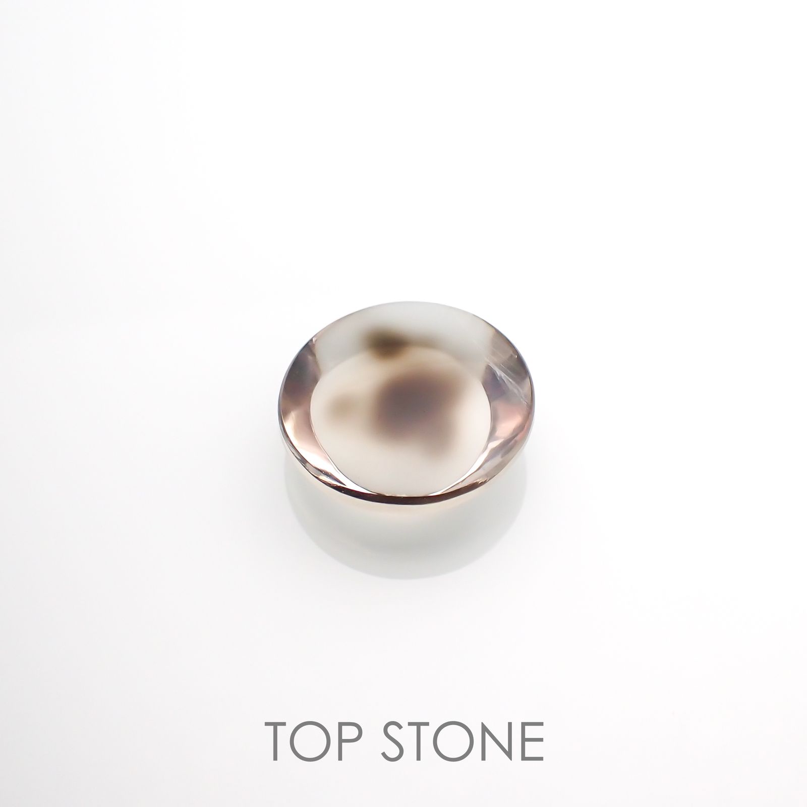 ダルメシアンクォーツ ブラジル産 6.45ct[220115101]13.5x13.5mm前後