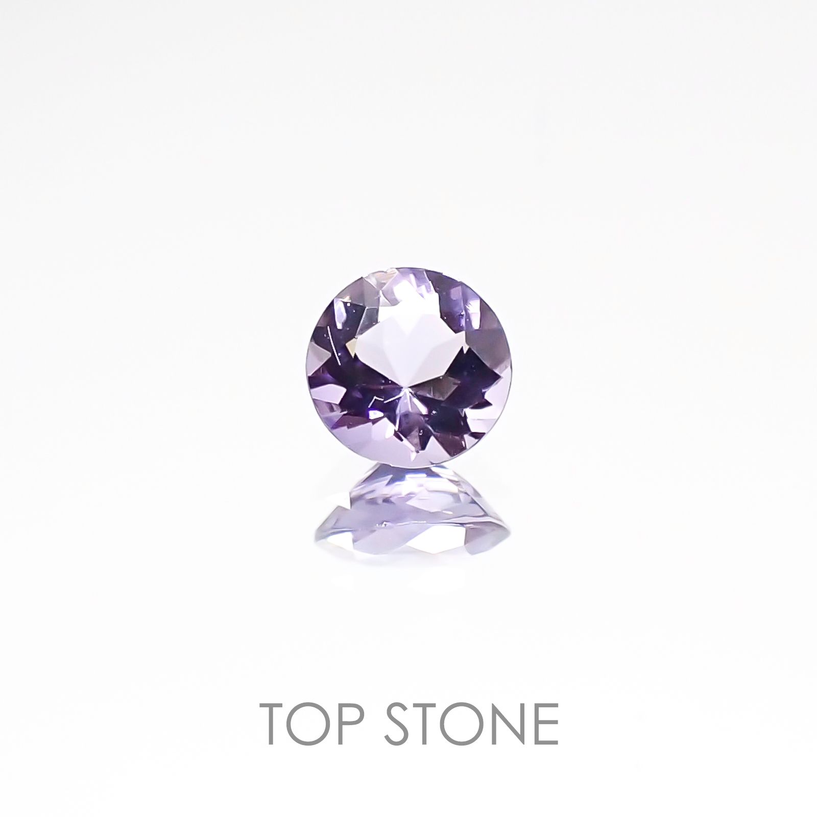 ラベンダースピネル スリランカ産 ルース 0.21ct[20106647]4×4mm前後