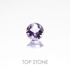 ラベンダースピネル スリランカ産 ルース 0.21ct[20106647]4×4mm前後
