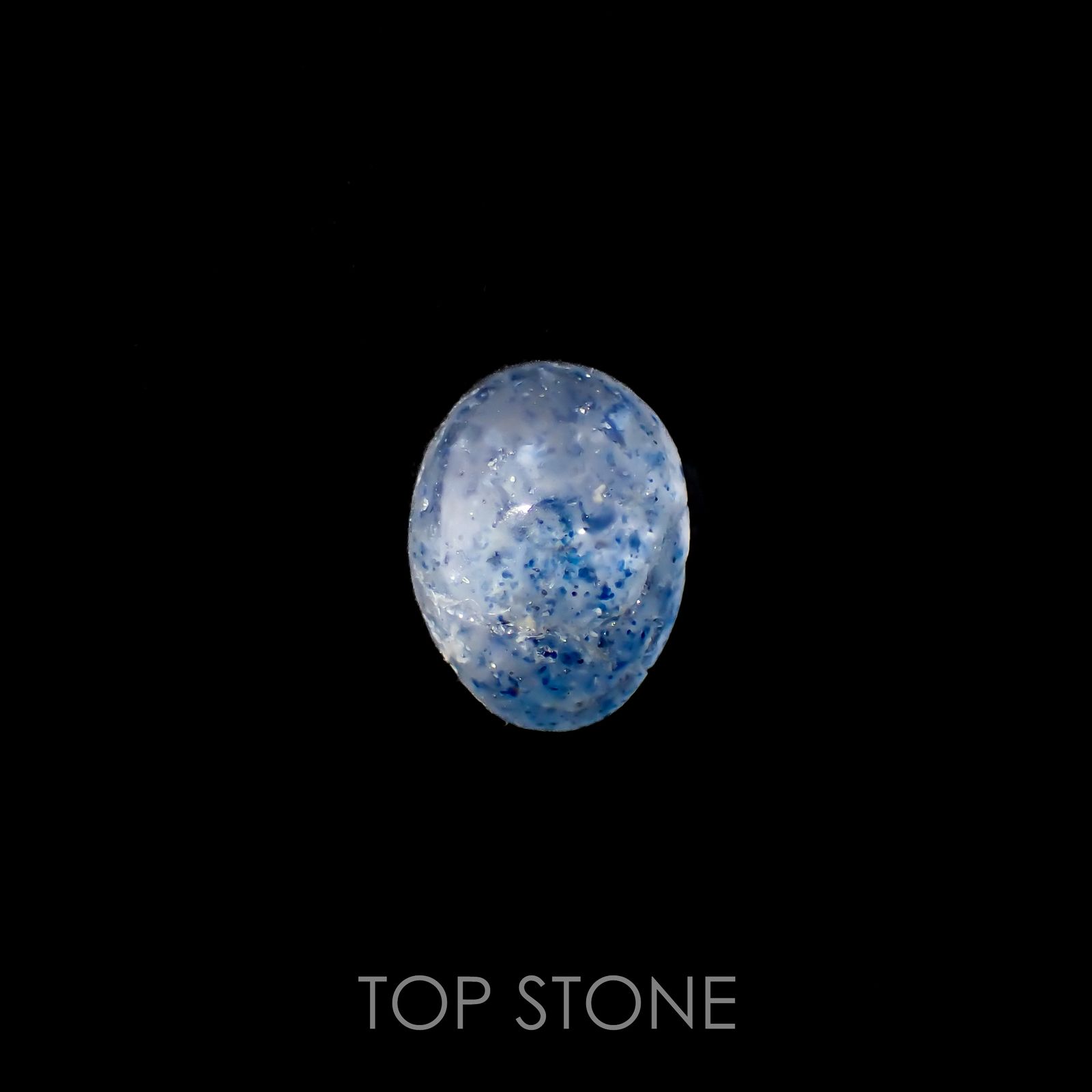 ラズライトインクォーツ(宝石名ラズライト イン クォーツ)アフガニスタン産 1.43ct 識別済[220918114]7.9x6mm前後
