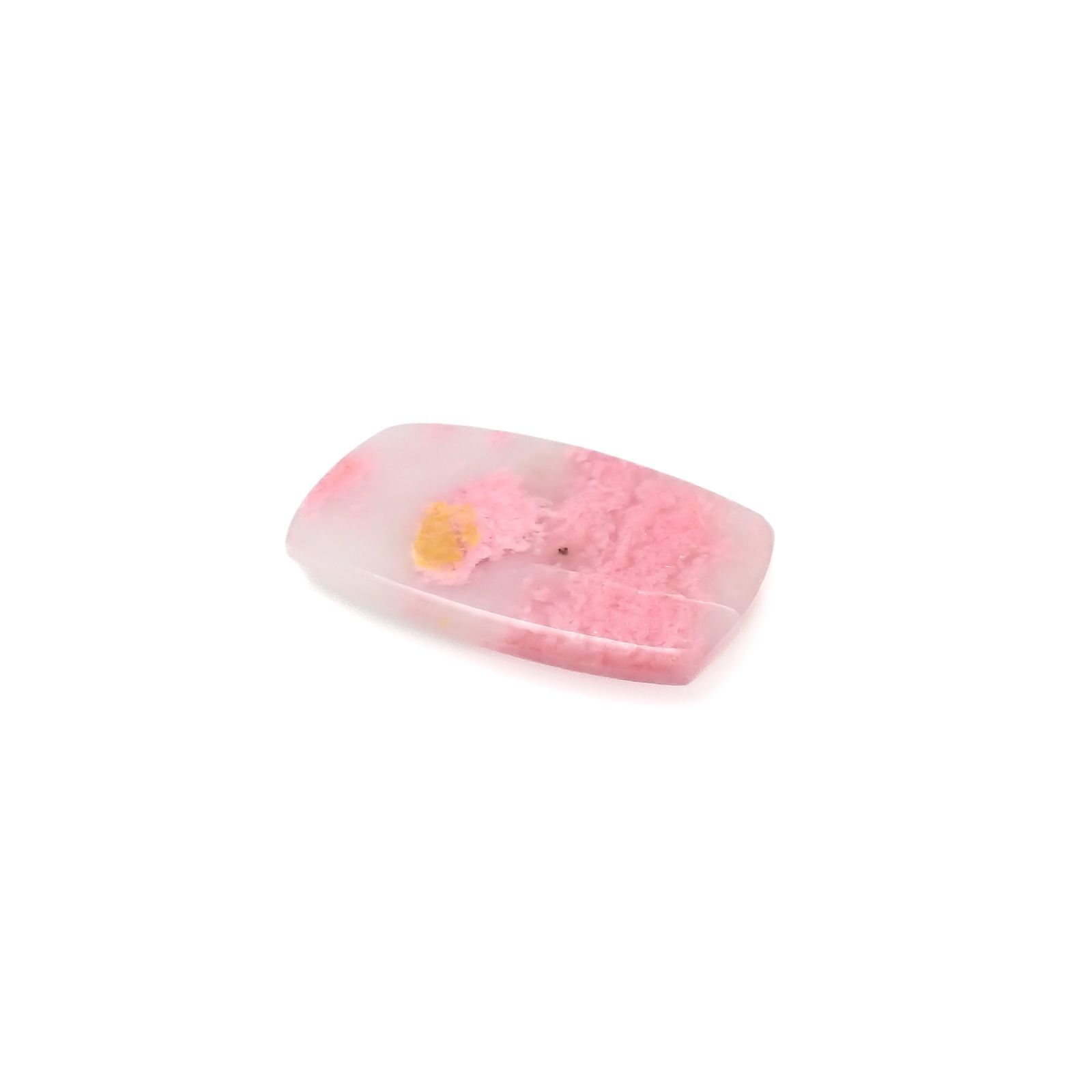 ピンクパッションクォーツ イタリア産 20.05ct / 27.9x18.5mm前後 [230421557]