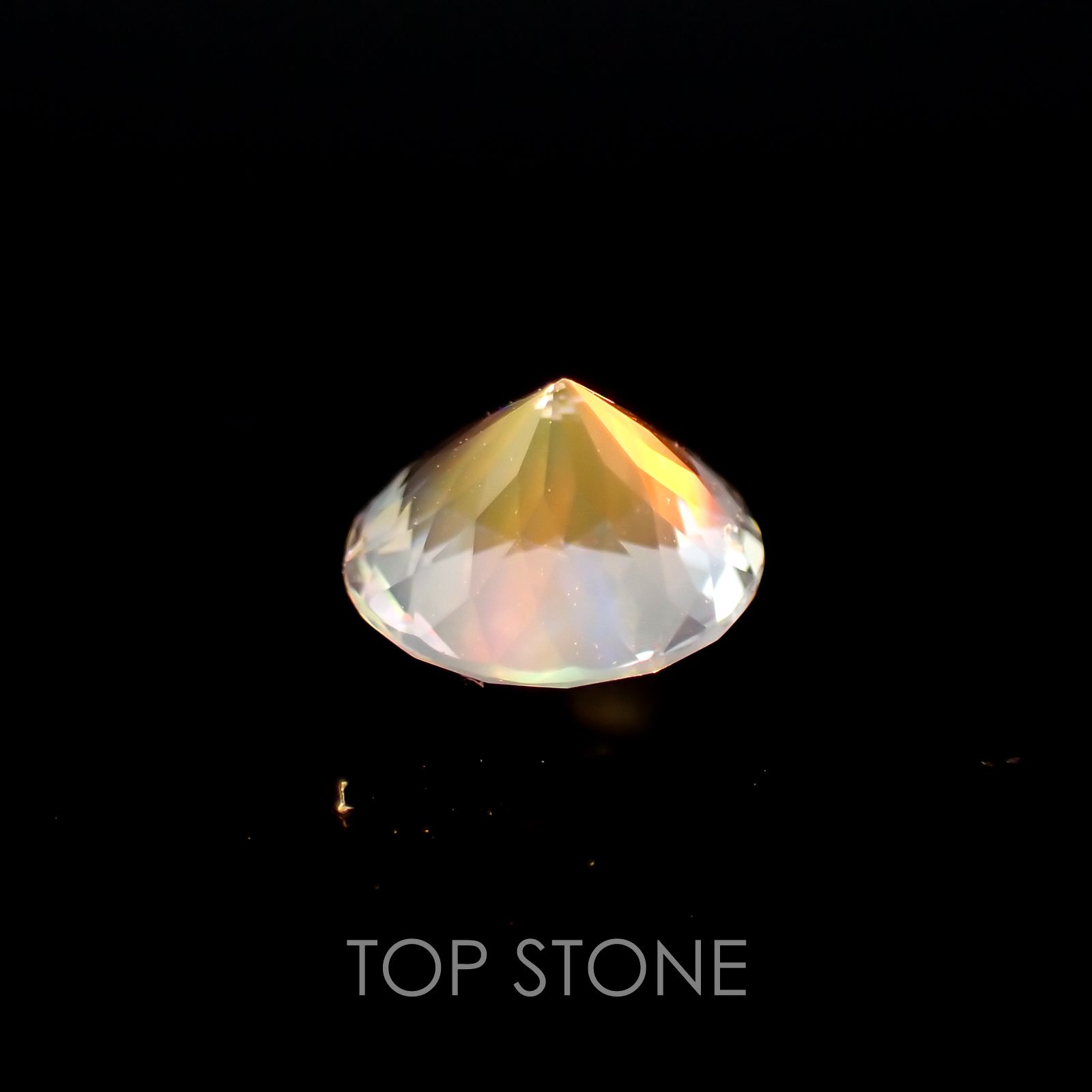 レインボームーンストーン(アンデシンラブラドライト) マダガスカル産 ルース 0.77ct[210310256]6×6mm前後