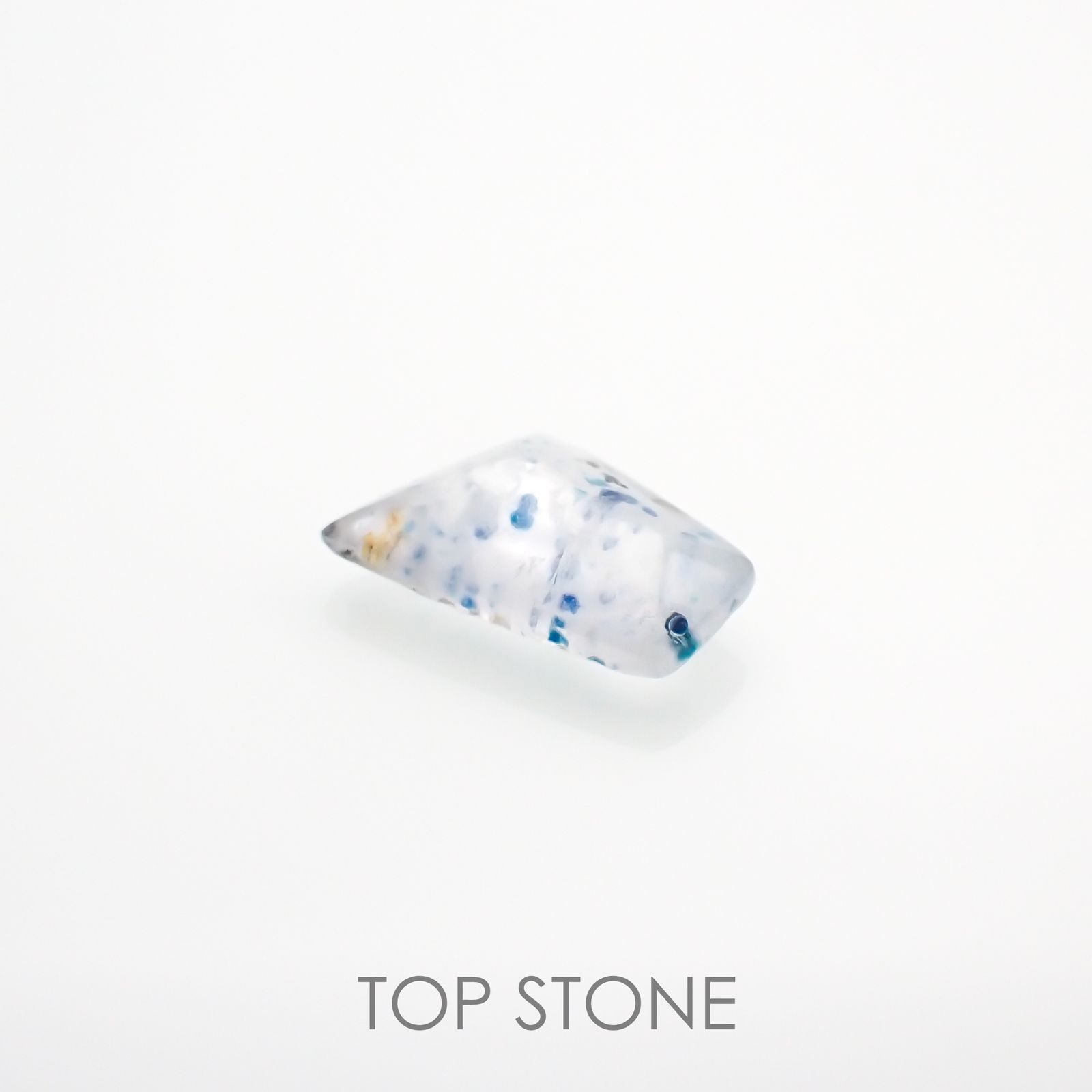 ◇バフカット◇パライバクォーツ ブラジル産 1.31ct[220115031]9.5x6.7mm前後