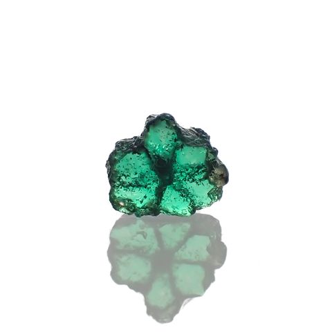 トラピッチェエメラルド コロンビア産 0.57ct[230923484]6x6.3mm前後