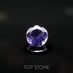 アイオライトサンストーン インド・ブラジル産 ルース 0.77ct[210611089]6.1×6mm前後