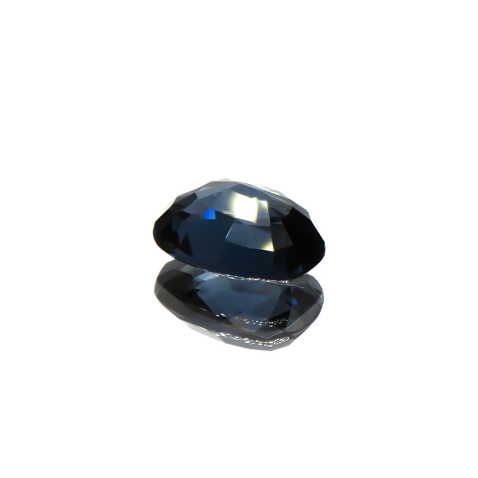 コバルトブルースピネル(宝石名ブルー・スピネル)スリランカ産 1.243ct ソ付(日独)[220817494]7.47x5.61mm前後