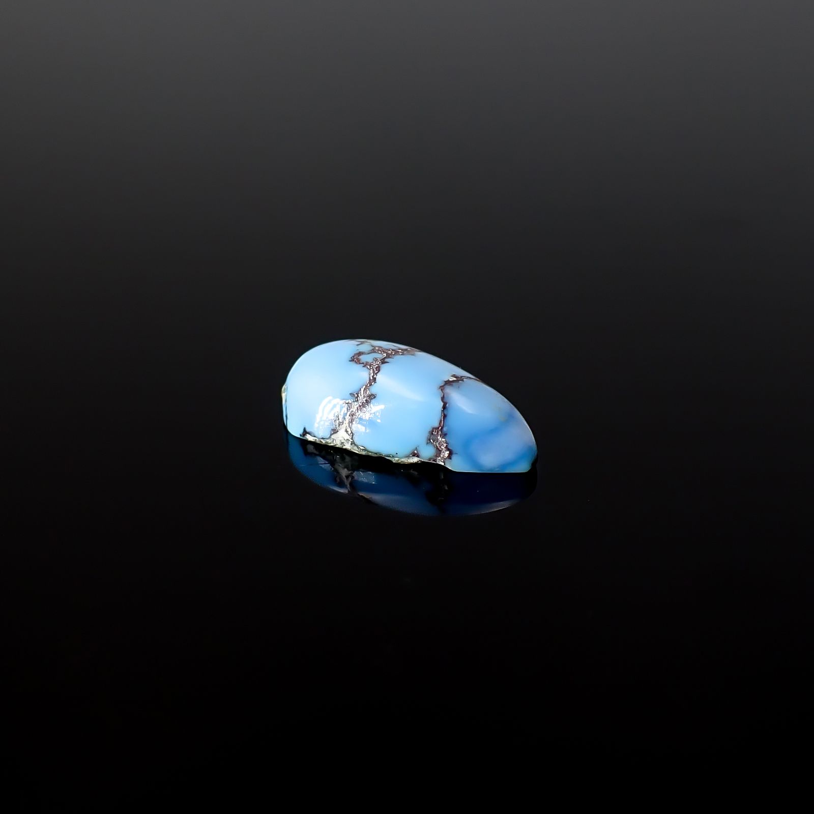 ターコイズ カザフスタン・ゴールデンヒル鉱山産 2.52ct / 13.1x7.1mm前後 [260331868]