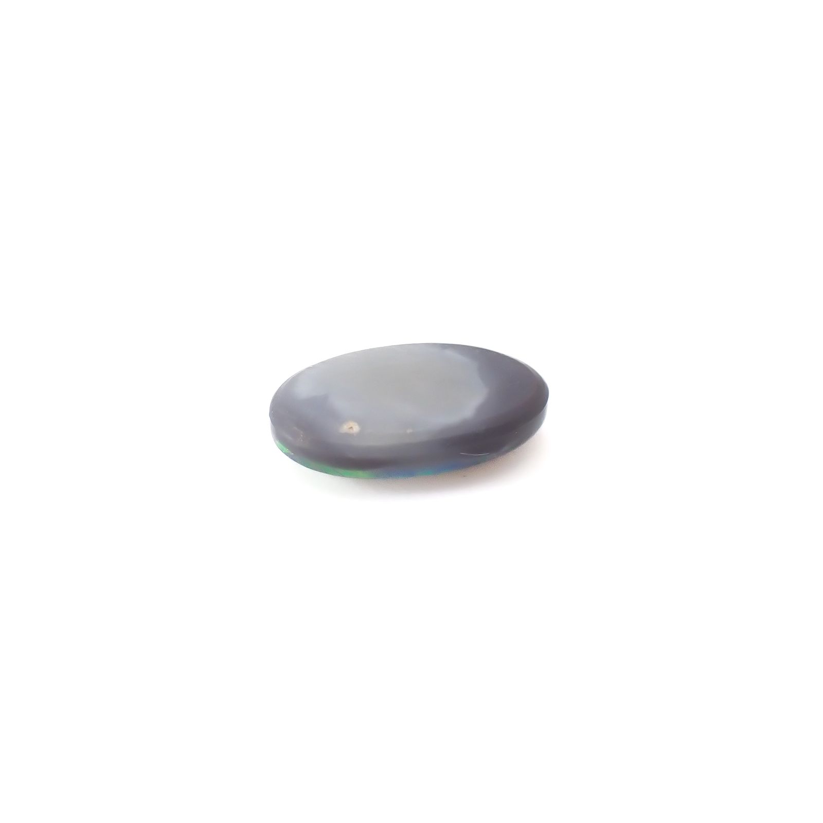 ボルダーオパール 原石磨き オーストラリア産 0.61ct[231225152]8.3x5mm前後