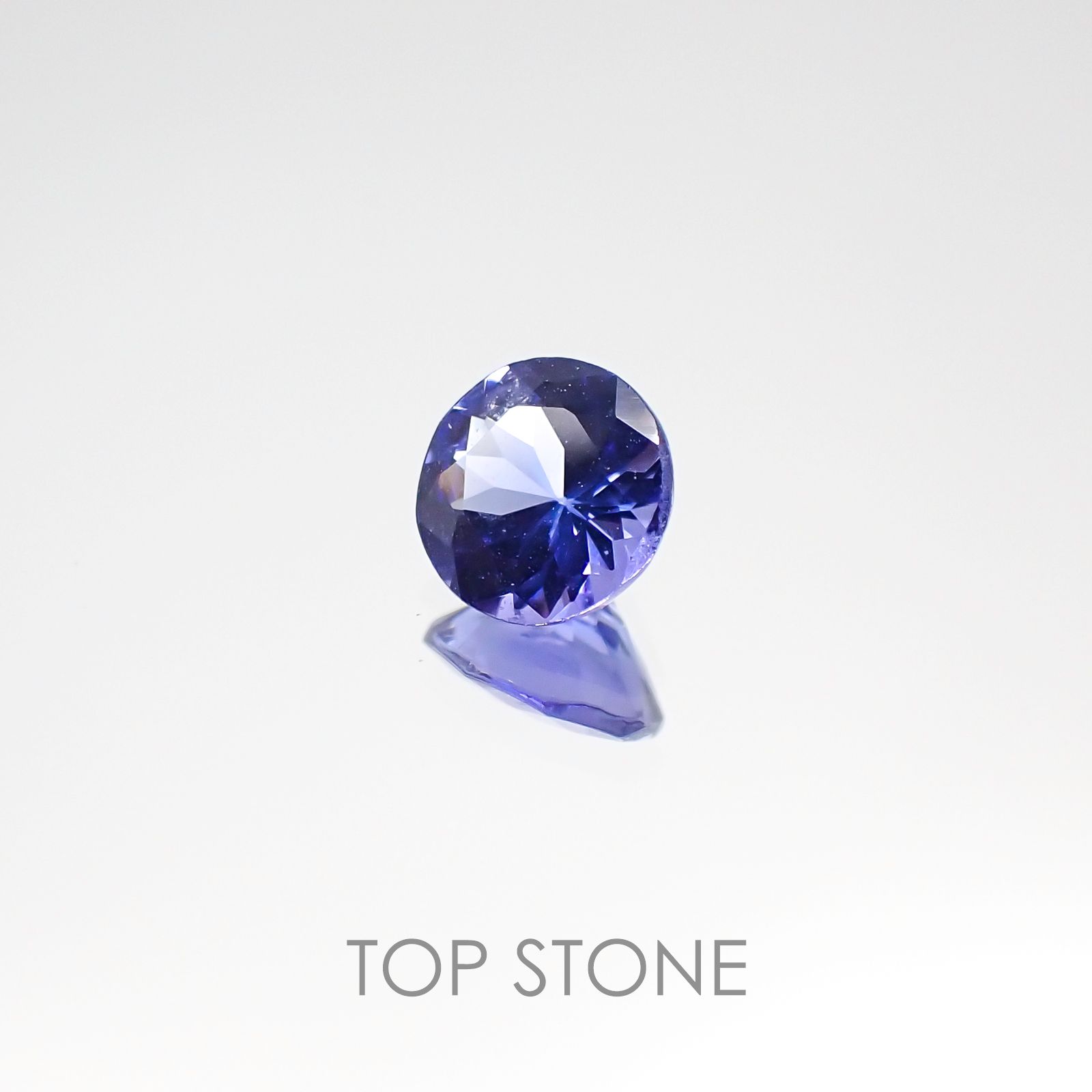 タンザナイト(ゾイサイト) タンザニア産 ルース 0.44ct[20117208]5×5mm前後