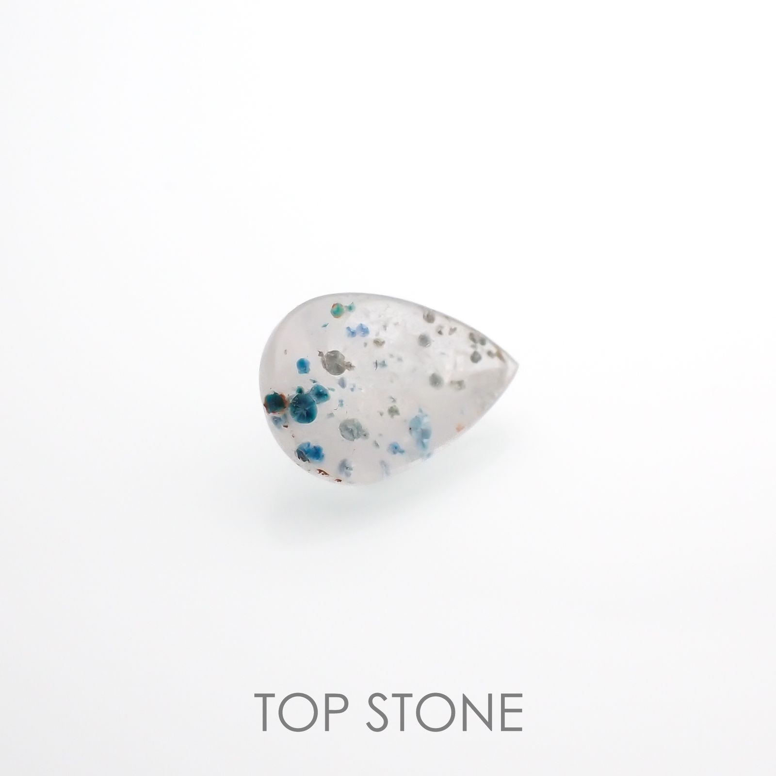 パライバクォーツ ブラジル産 1.87ct[220616614]10.8x7.4mm前後