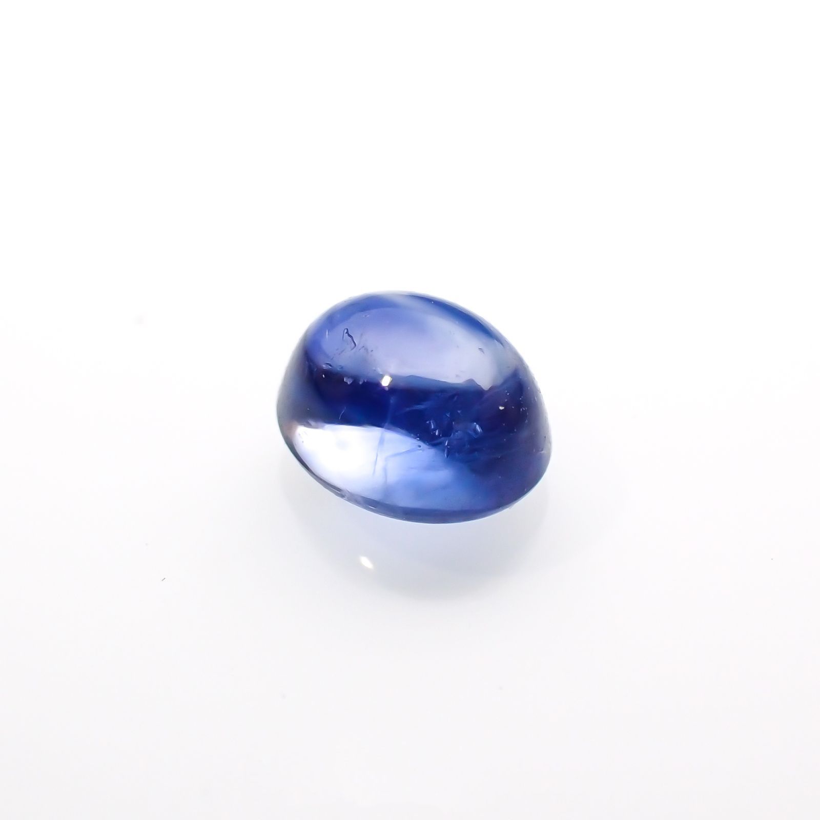 サファイア(宝石名ブルー・サファイア)スリランカ/マダガスカル産 0.49ct 識別済[220918142]4.4x3.5mm前後