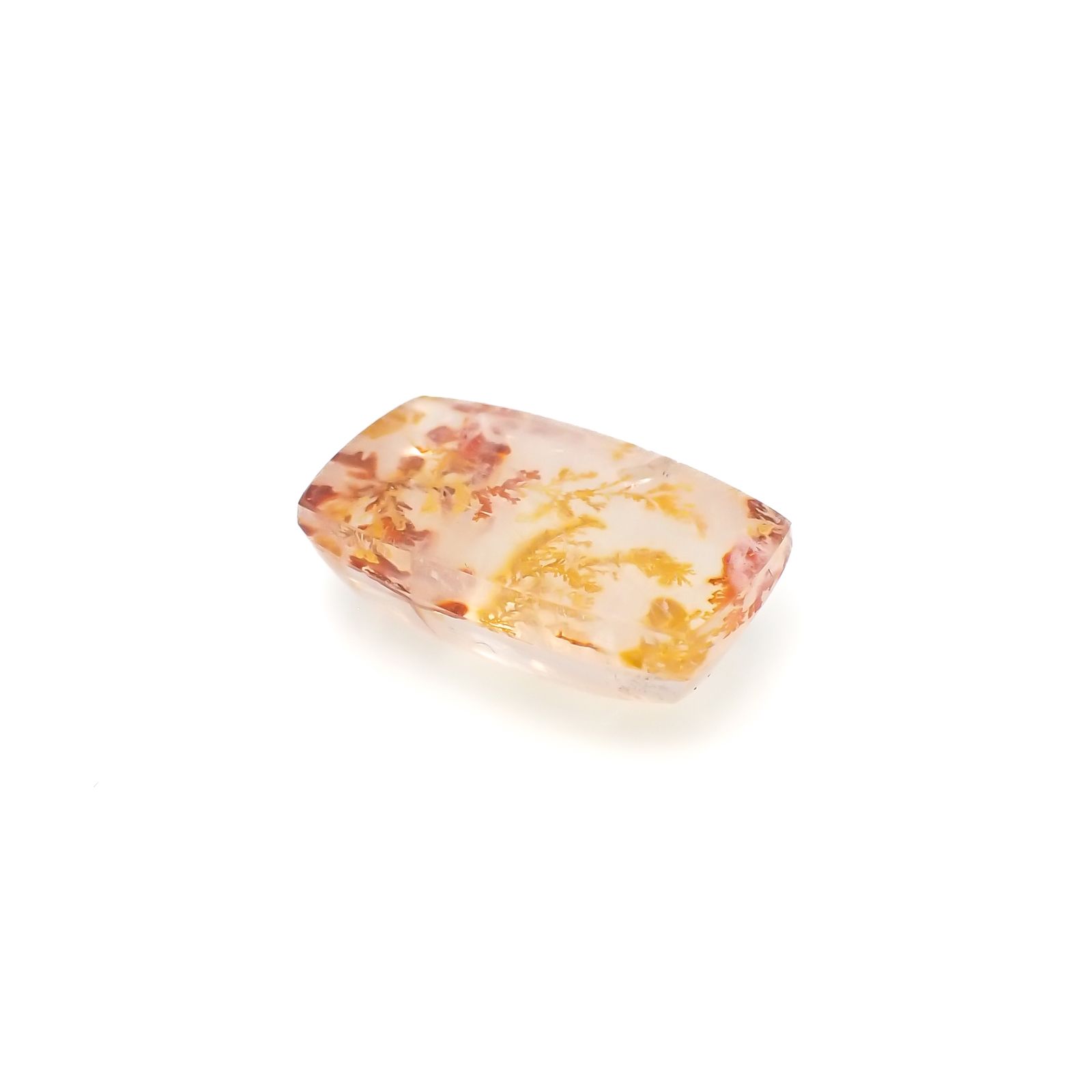 レッドデンドリチッククォーツ ブラジル産 8.17ct[230321126]16.3x9.7mm前後