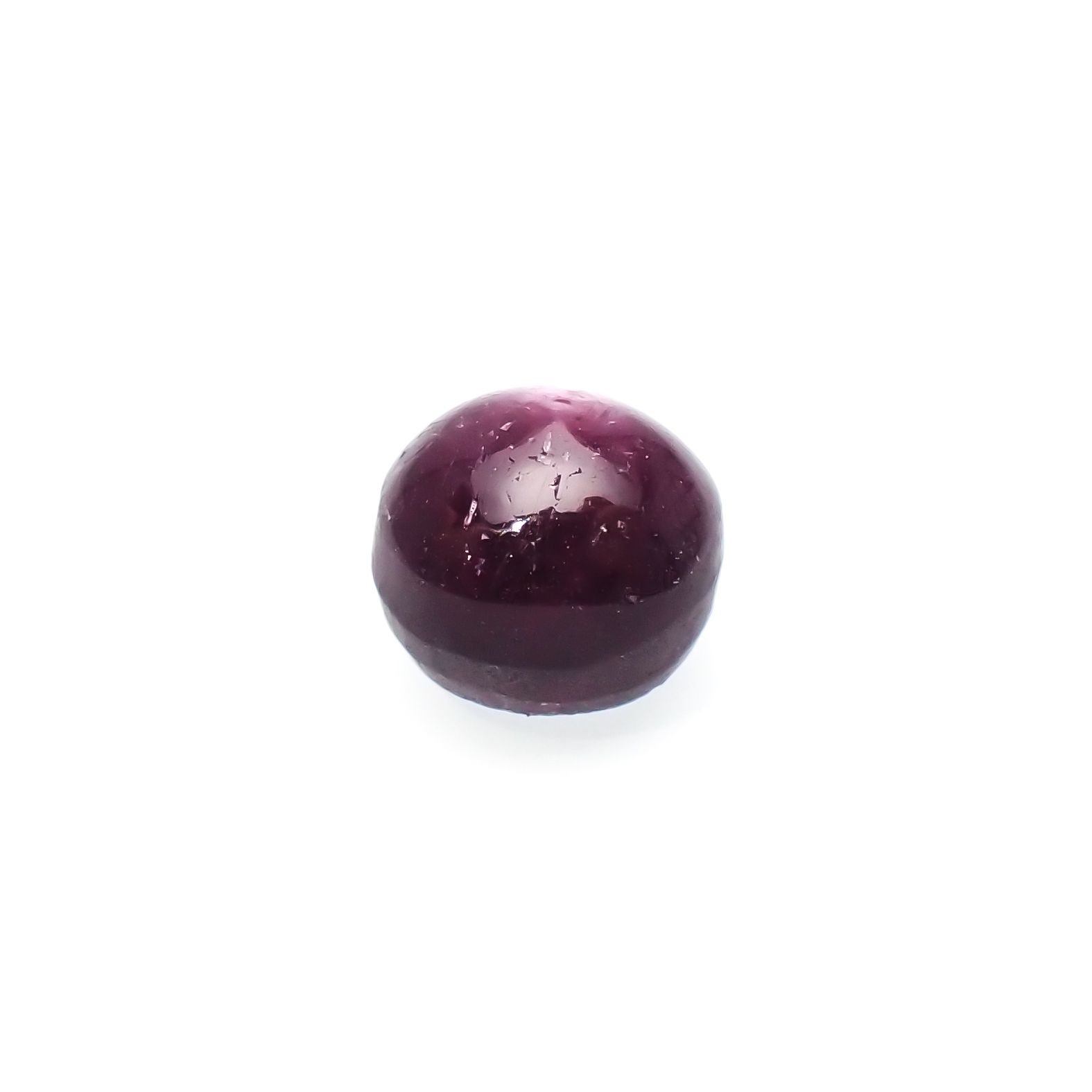 スタールビー インド産 2.41ct[230622404]6.5x6.4mm前後