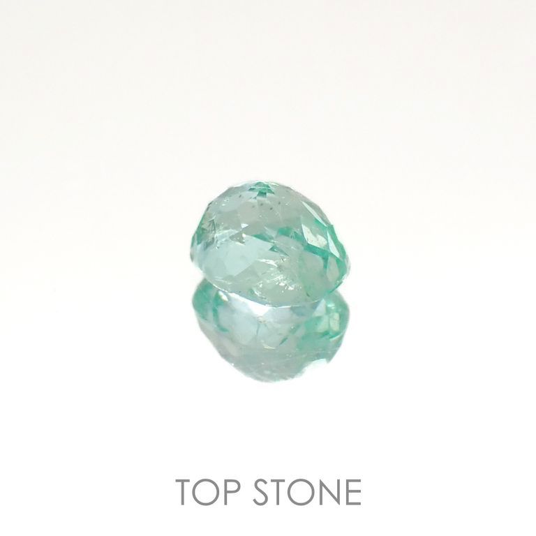 パステルカラーエメラルド コロンビア産 0.39ct[220817227]5x4mm前後