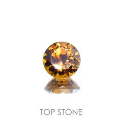 グロッシュラーアンドラダイトガーネット(宝石名グロッシュラー/アンドラダイト・ガーネット)ナミビア産 1.76ct 識別済[220114313]7.3x7.3mm前後