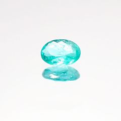 パライバトルマリン宝石名トルマリン/別名パライバ・トルマリン) ブラジル産 0.149ct ソ付(宝貴協)[20117231]4.0×3.0mm前後