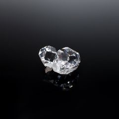 ハーキマーダイヤモンド 原石 アメリカ・ニューヨーク州産 20.37ct[231225122]18.8x16.1mm前後
